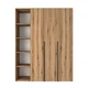 Шкаф распашной комбинированый №16 Light 1600x500x2200 Дуб эвок прибрежный (GALTK01610000000) - изображение 1