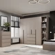 Шкаф распашной комбинированый №14 Light 2400x500x2200 Кашемир (GALTK01414000000) - изображение 3