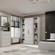 Шафа розпашна комбінована №9 Light 1600x500x2200 Білий діамант (GALTK091000000) - зображення 3