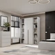 Шкаф распашной комбинированый №15 Light 1600x500x2200 Белый брилиант (GALTK0151000000) - изображение 3
