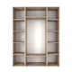 Шкаф распашной комбинированый №16 Light 1600x500x2200 Дуб сонома светлый (GALTK01613000000) - изображение 2