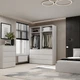Шкаф распашной комбинированый №10 Light 1600x500x2200 Белый брилиант (GALTK0101000000) - изображение 4