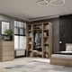 Шафа розпашна комбінована №15 Light 1600x500x2200 Дуб сонома світлий (GALTK01513000000) - зображення 4