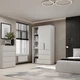 Шкаф распашной комбинированый №7 Light 1200x500x2200 Белый брилиант (GALTK071000000) - изображение 3