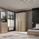 Шкаф распашной комбинированый №12 Light 1200x500x2200 Дуб сонома светлый (GALTK01213000000) - изображение 3