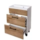 Тумба Vivia Велла под умывальник Idea 60 Ш2 wood (А0054118) - изображение 3
