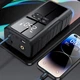 Автомобильный пусковой бустер J24 Power Bank 8000mAh с компрессором и фонарем Type-C USB Черный - изображение 9