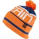 Шапка Brain с помпоном 58 Blue/orange - изображение 2