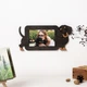 Фоторамка The Frame Depot с таксой персонализирована на 1 горизонтальное фото Черный (dog_dachshund) - изображение 3