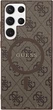Панель Guess 4G Collection Leather Metal Logo MagSafe для Samsung Galaxy S24 Ultra Brown (GUHMS24LG4GFRW) - зображення 2