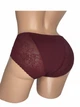 Труси жіночі котонові з мереживом Finella 211 2XL (48-50) бордовий - зображення 2