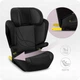 Дитяче автокрісло MoMi MEI Black Isofix бустер для дітей ростом 100-150 см широке автокрісло з ізофікс автокрісло бустер дитяче Isofix для авто крісло в авто для дітей бустер дитячий - зображення 3