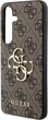 Панель Guess 4G Big Metal Logo для Samsung Galaxy S24 Brown (GUHCS24S4GMGBR) - зображення 6