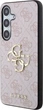 Панель Guess 4G Big Metal Logo для Samsung Galaxy S24 Pink (GUHCS24S4GMGPI) - зображення 3