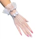 Рукавички в сіточку honey fashion accessories s/m/l білі (30к046) - зображення 1