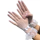 Рукавички в сіточку honey fashion accessories s/m/l білі (30к046) - зображення 2