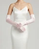 Довгі атласні рукавички honey fashion accessories s/m/l рожеві (30к048) - изображение 1