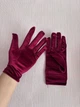 Оксамитові рукавички honey fashion accessories xs/s/m бордові (30к045) - зображення 3