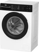 Стиральная машина Beko BM1 WFSU 36233 WPBB, фронтальная, узкая, 44,6 см, 6 кг, 1200 об/мин, класс В/A/B, 15 программ, инверторный, дозагрузка, пар, дисплей, белый c чёрный люком - изображение 3