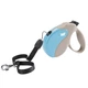 Повідець-рулетка Ferplast Amigo Cord M Light Blue для собак із шнуром - зображення 1