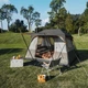 Намет чотиримісний Naturehike Cape Series 5.2 CNK2450WS037, сіро-коричневий - зображення 2