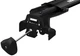 Багажник в штатні місця у рейлінгах Thule WingBar Edge Black для Acura MDX (mkIII) 2014-2020; Honda Pilot (mkIII) 2016→ (TH 7215B-7215B-7206-6111) - изображение 4