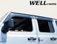Дефлекторы окон ветровики Jeep Gladiator 4d 20-22 WELLVISORS Джип Гладиатор WT00388541 - изображение 3