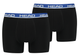 Трусы-боксеры Head BASIC BOXER 2P черный, синий Чел M - изображение 1