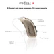 Слуховий апарат MEDICA+ Sound Control 15 з зарядним боксом - зображення 3