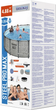 Basen stelażowy Bestway Steel Pro Max Imitacja Kamienia 16 FT + 5 w 1 + Akcesoria 488 x 122 cm (6941607311516) - obraz 1