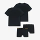 Набор: футболка, труси Air Jordan Basics Set (4 шт) Black JM0798-023 XL - изображение 2