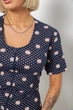 Халат AGER XXXL-4XL Синій 257R1030-5 - зображення 5