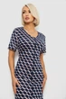 Халат AGER XXL-XXXL Синий 257R1030-9 - изображение 2