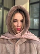 Косинка хустка норкова капор One Size горіховий - изображение 5