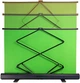 Мобильный фон хромакей GreenBean Chromakey Screen 2х2 м зеленый раскладной в кейсе с пантографом - изображение 7