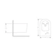 Биде подвесное Qtap Swan 485х360х320 мм, White QT16555379W - изображение 2