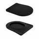 Унитаз подвесной Qtap Scorpio Ultra Quiet безободковый с сиденьем Soft-close MATT BLACK QT14332380AMB - изображение 8