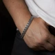 Серебряный браслет IRISTA "Рамзес двойной" с чернением ширина 8 мм длина 18 см (К207/1) - изображение 2