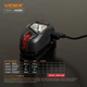Ліхтарик LED налобний 330Lm 5000К чорний VLF-H015 Videx - зображення 5