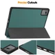 Чехол TPU Lenovo Idea Tab Plus 12.1" (2025) / Tab K12 TB361FU, TB361ZU Темно-зелёный - изображение 4