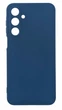 Чохол Silicone Case для Samsung Galaxy A16 / A165 бампер Soft Touch з мікрофіброю темно-синій - зображення 1