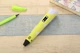 3D-ручка с экраном 3D Pen Желтый с разноцветным Эко Пластиком 49 метров с Трафаретами - изображение 6
