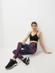 Спортивные леггинсы высокие женские Reebok 2M WOR Seamless H51439 XXS Темно-синие (4065424204225) - изображение 3