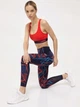 Спортивные леггинсы высокие женские Reebok 2M WOR Seamless H51439 XXS Темно-синие (4065424204225) - изображение 7
