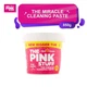 Універсальна паста для чищення The Pink Stuff Miracle Cleaning Paste 850 г + губка Pink Stuff Squeezy Dual Sided Sponge & Scrubberar Drops - изображение 4