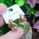 Сережки Xuping Jewelry довжина 1.9см ширина 1см медичне золото позолота 18К с1627 - зображення 3