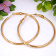 Сережки Xuping Jewelry 4см Xuping медичне золото позолота 18К с779 - зображення 1