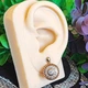 Сережки Xuping Jewelry довжина 2см ширина 1.5см медичне золото позолота 18К с1496 - зображення 6