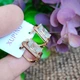 Серьги Xuping Jewelry длина 1.4см ширина 1.1см медицинское золото позолота 18К с1482 - изображение 6