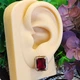 Серьги Xuping Jewelry длина 1.4см ширина 1.1см медицинское золото позолота 18К с1477 - изображение 6